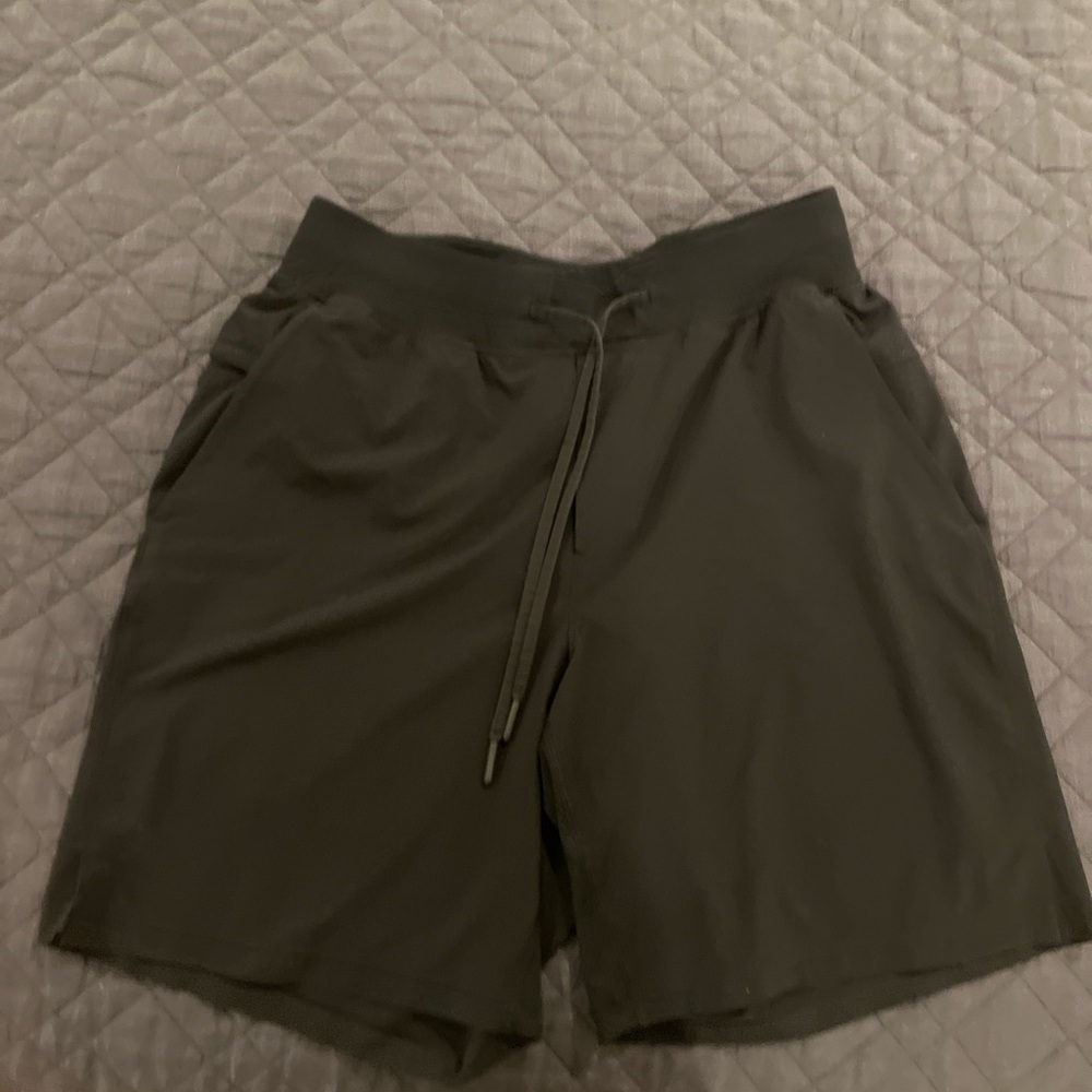Black lululemon 7 inseam shorts